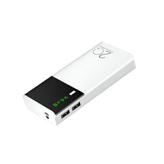 TexoVera 10000 mAh Power Bank 18W with Lithium ion Battery (Mi5-WHITE)