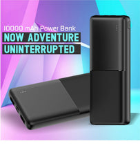 Q6 10000 mAh Power Bank with 22.5w Charging Speed (Black)