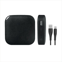 8000 mAh Power Bank 10W with Lithium ion Battery Black - TexoVera