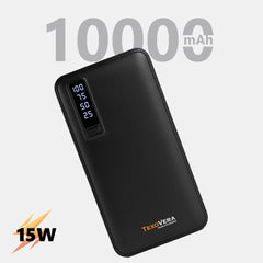 10000 mAh 15W Power Bank With LED Battery Display - P3