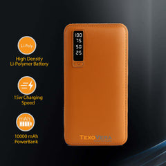 10000 mAh 15W Power Bank With LED Battery Display - P3