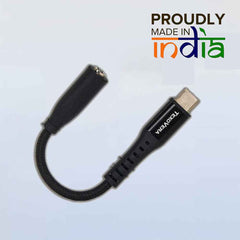 TexoVera Type C to 3.5 mm Audio Jack Connector with DAC Headphone Converter Adapter Compatible with iPhone 16 Pro Max/16 Pro/16 Plus, Galaxy S24/S23/S22/S21 & Other Type C Phones