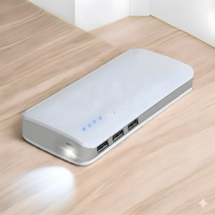 10000 mAh 15W Power Bank With LED Light