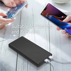 Metal Body 10000 Power bank 15W Charging Speed Lithium Polymer