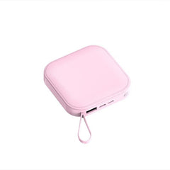TexoVera 10000 mAh Power Bank 18W with Lithium ion Battery Pink (MINI-POWER-BANK) (6 Months Brand Warranty)