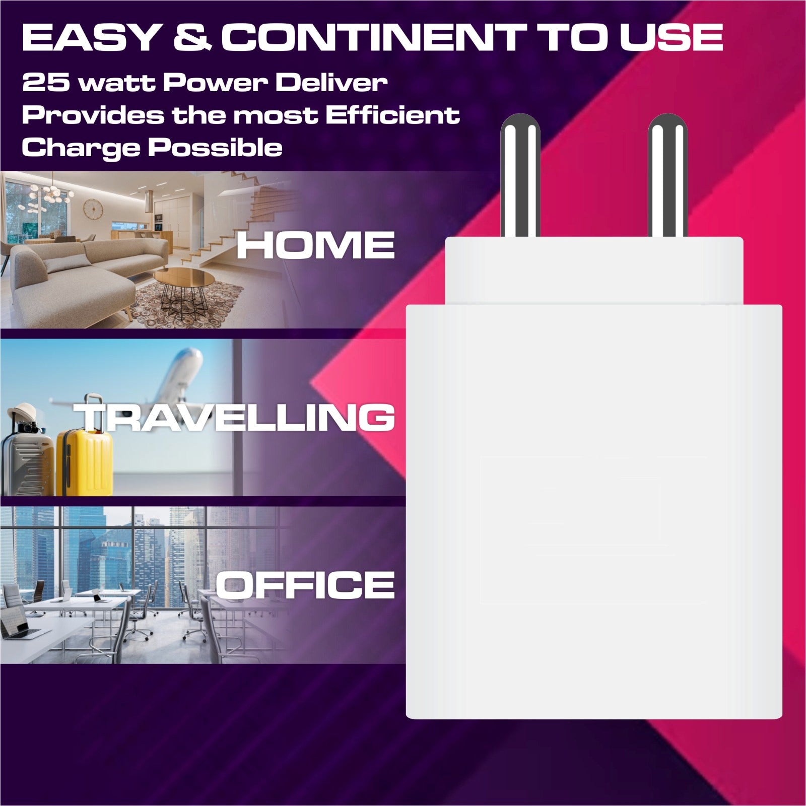 Samsung Charger 25w Charging Speed With (Type C to C Cable) Compatible with Almost all Samsung Devices