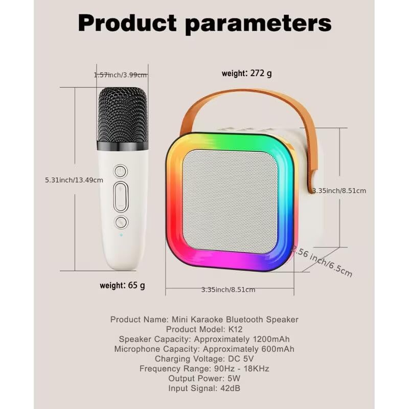 Karoke Bluetooth Speaker with Mic