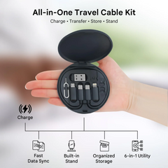 Mini Multi-Functional Fast Charging Data Cable Set