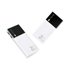 TexoVera 10000 mAh Power Bank 18W with Lithium ion Battery (Mi5-WHITE)