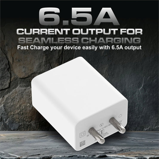 44W Charger with Vivo Flash & Super Vooc Charging Technology Supported