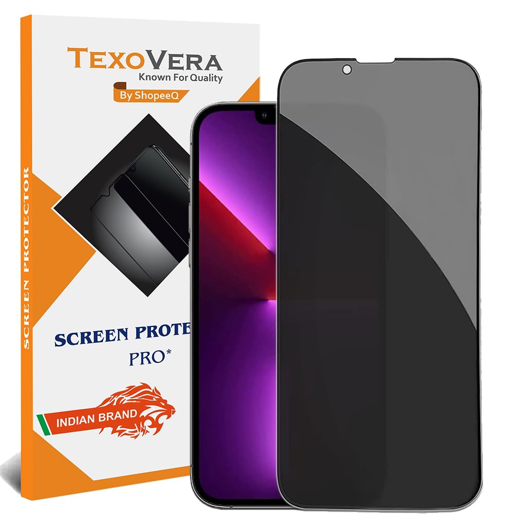 iphone 13 Privacy Ceramic Screen Protector - TexoVera