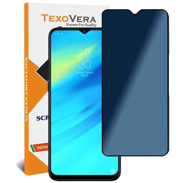 Oppo F9, Oppo F9 Pro, Realme 2 Pro, Realme 3 Pro, Realme 5 Pro Privacy Ceramic Screen Protector - TexoVera
