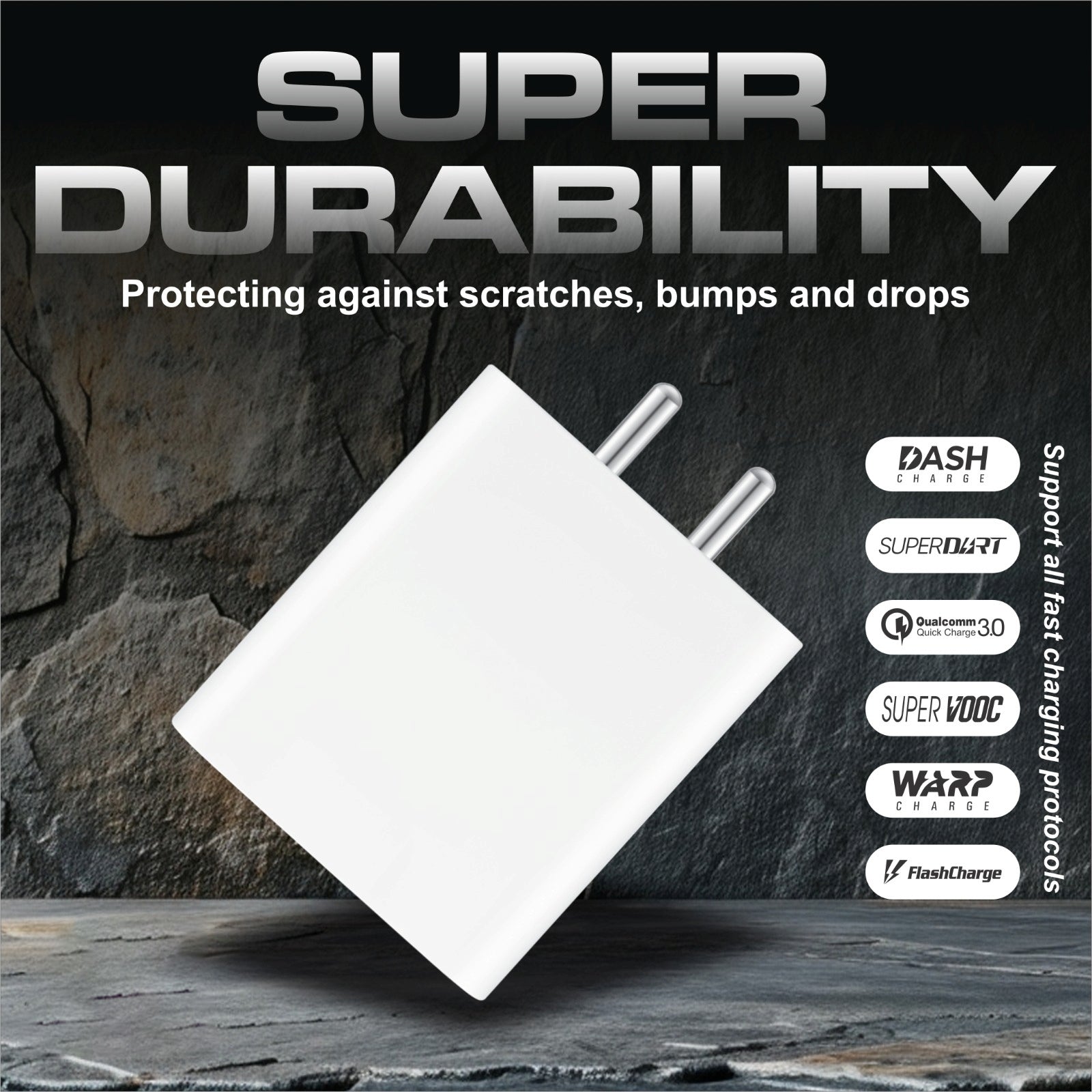 44W Charger with Vivo Flash & Super Vooc Charging Technology Supported