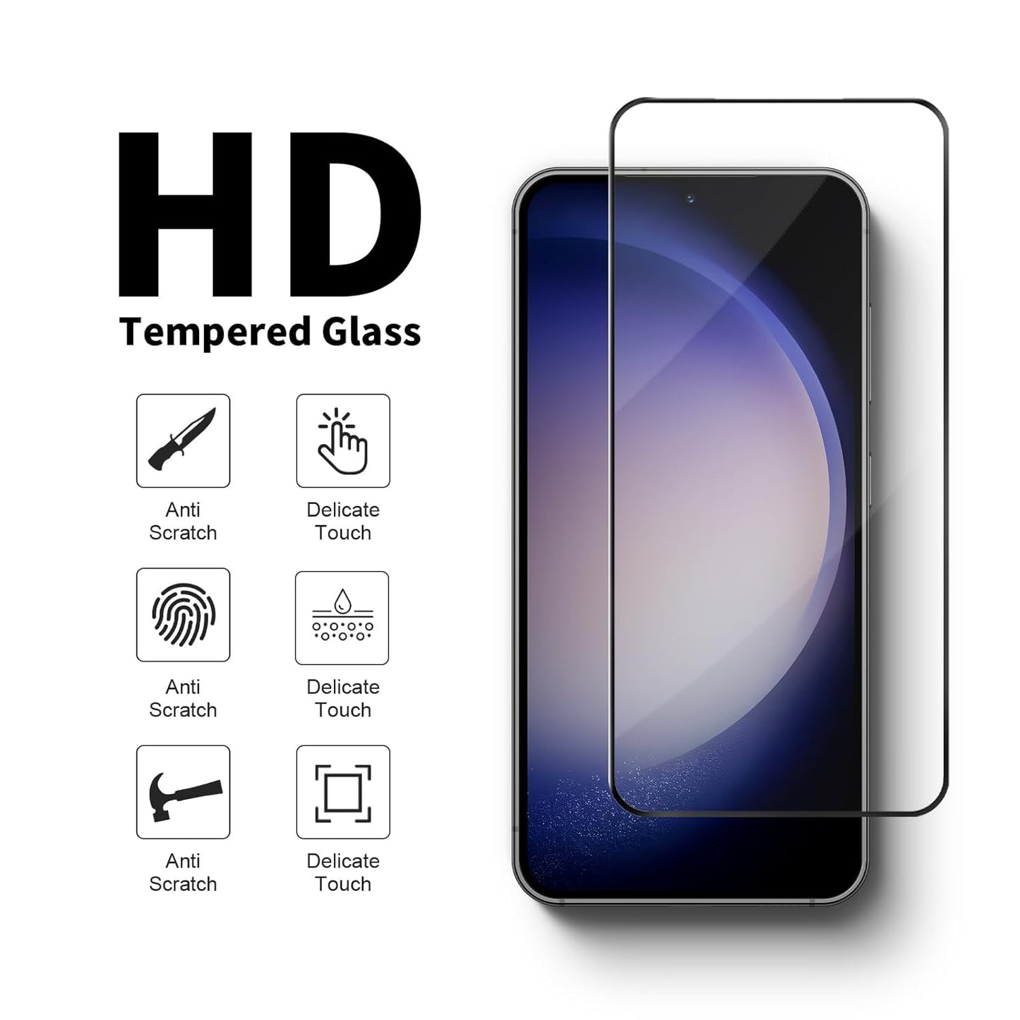 Samsung Galaxy A73 5G Tempered Glass - TexoVera