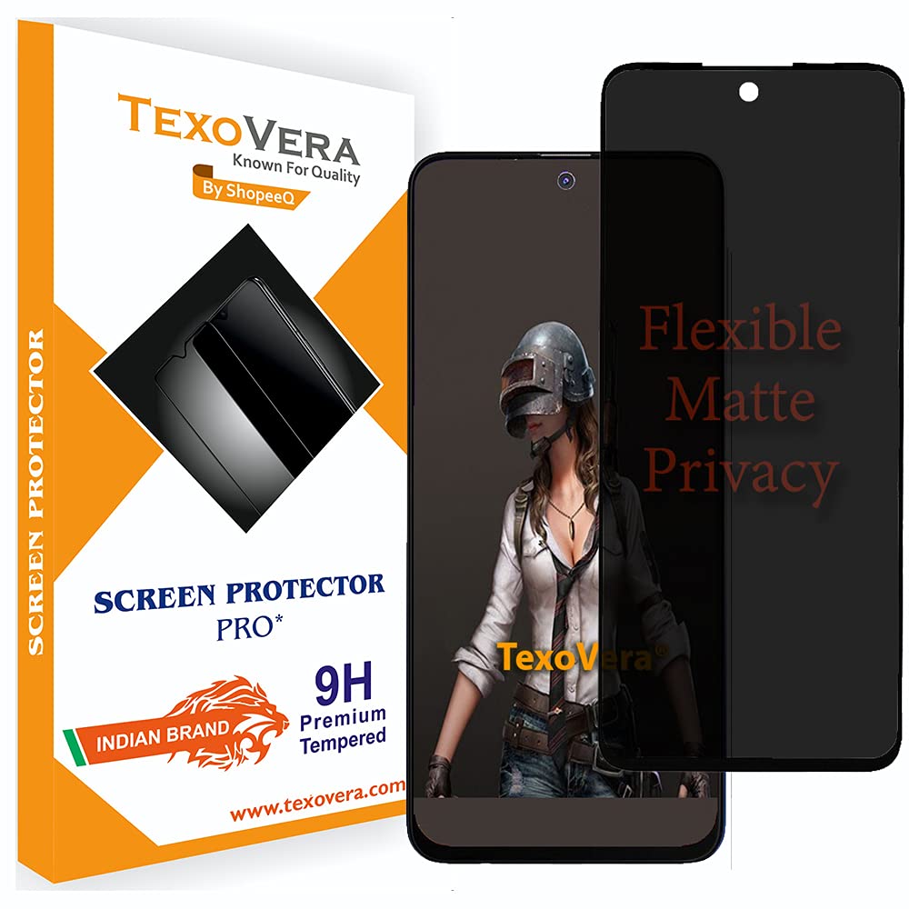 Samsung A50, Samsung A20, Samsung A30, Samsung M30, Samsung M30s, Samsung A50s, Samsung A40s, Samsung M10s Privacy Ceramic Screen Protector - TexoVera