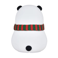 Cute Panda LED Rechargeable Portable Silicone Night Decorative Lighting
