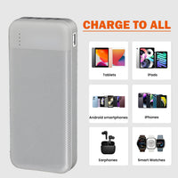 TexoVera 10000 mAh 25W Power Bank with 2 Cable Attached, Lithium-Polymer, Fast Charging (Copy)