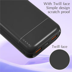 20000 mAh Power Bank 22.5w Fast Charging T73