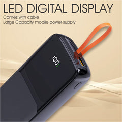 20000 mAh Power Bank 22.5W QCPD 1 Wire Digital (Black)