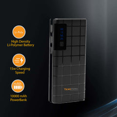 10000 mAh 15W Power Bank With LED Battery Display - P8