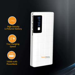 10000 mAh 15W Power Bank With LED Battery Display - P8