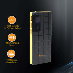 10000 mAh 15W Power Bank With LED Battery Display - P8