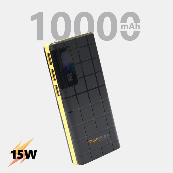 10000 mAh 10W Power Bank With LED Battery Display - (P8)