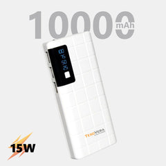 10000 mAh 15W Power Bank With LED Battery Display - P8