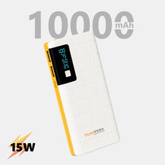 10000 mAh 15W Power Bank With LED Battery Display - P8
