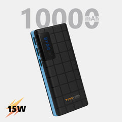 10000 mAh 15W Power Bank With LED Battery Display - P8