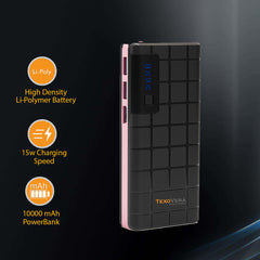 10000 mAh 15W Power Bank With LED Battery Display - P8