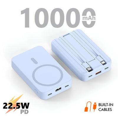 10000mAh Magsafe Wireless Power Bank with Stand And Cable