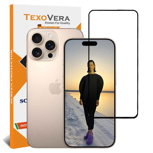 iPhone 16 Pro Tempered Glass - TexoVera