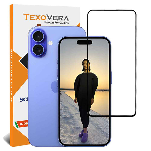 iPhone 16 Tempered Glass - TexoVera