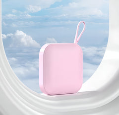TexoVera 10000 mAh Power Bank 18W with Lithium ion Battery Pink (MINI-POWER-BANK) (6 Months Brand Warranty)